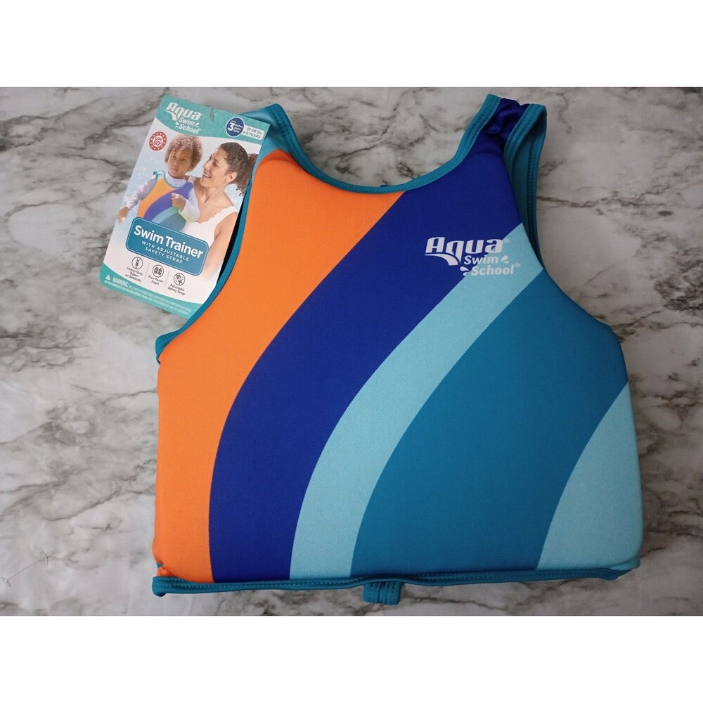 NWT Aqua Swim School Swim Trainer Vest for 4-6 Year Old
